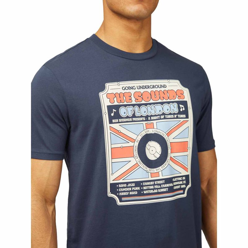 Ben Sherman The Sounds Of London Tee image number 2
